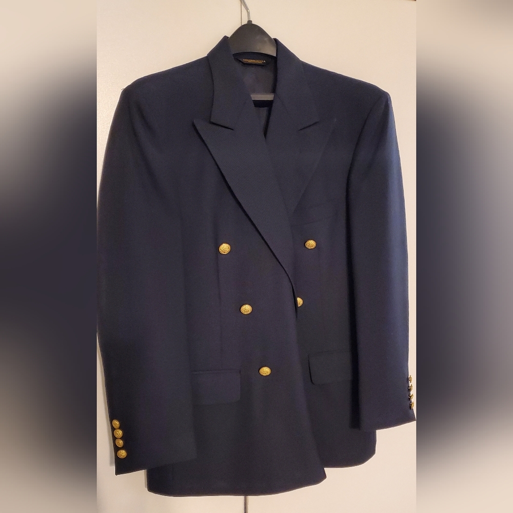 Mens Navy blue sportscoat